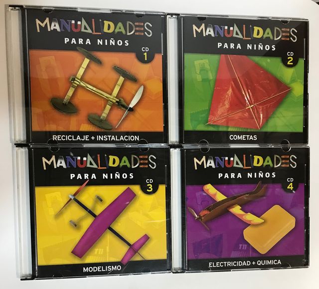 Artigianato per bambini. 4 CD