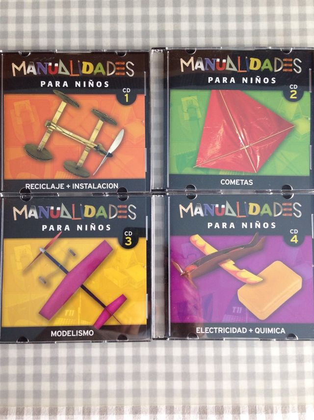 Artigianato per bambini. 4 CD