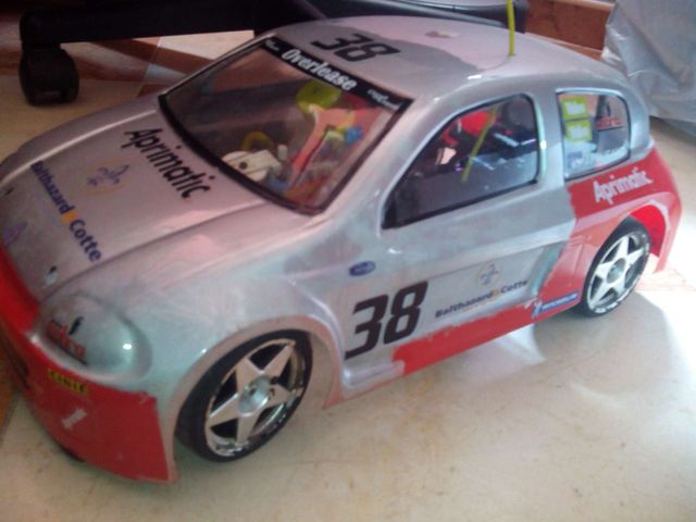 Coche radio control gasolina