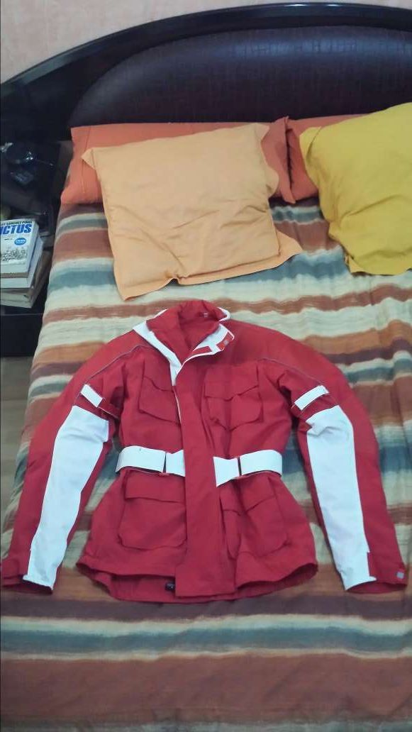 Chaqueta para motorista.