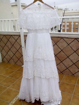 vestido de novia vintage de segunda mano en la provincia de toledo