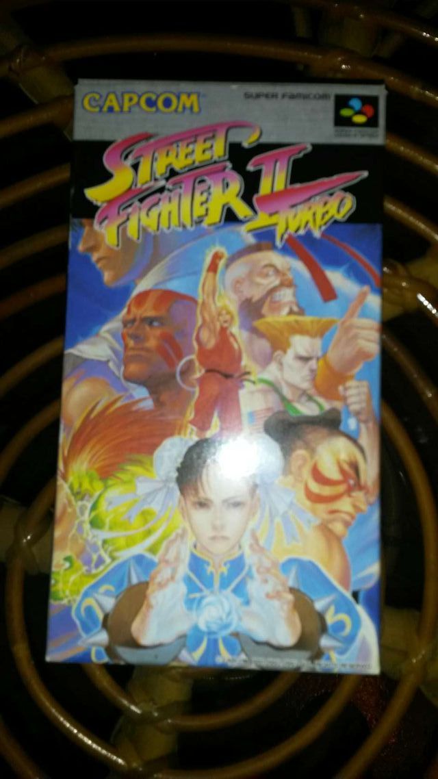 Street fighter 2 turbo, super nintendo versión jp