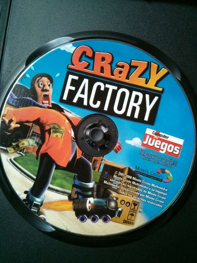 Crazy factory. Juego Pc