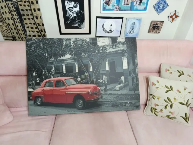 Fotografía impresa en lienzo