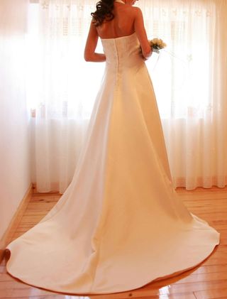 vestido de novia pronovias de segunda mano en valladolid en wallapop