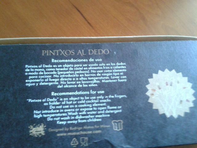 7 pinchos para dedos