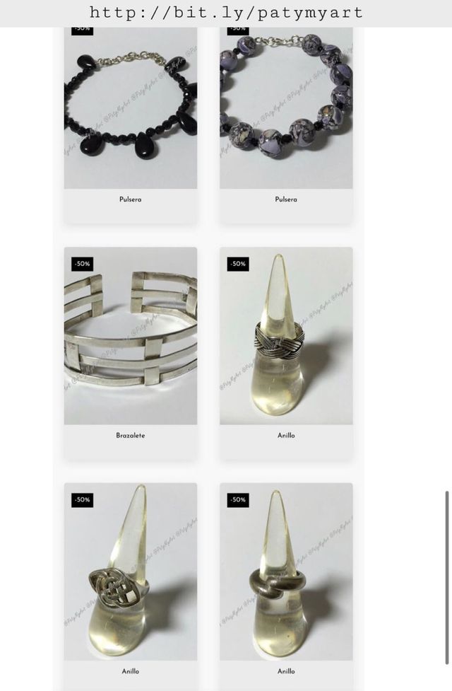 Anillo, pendientes, collar...