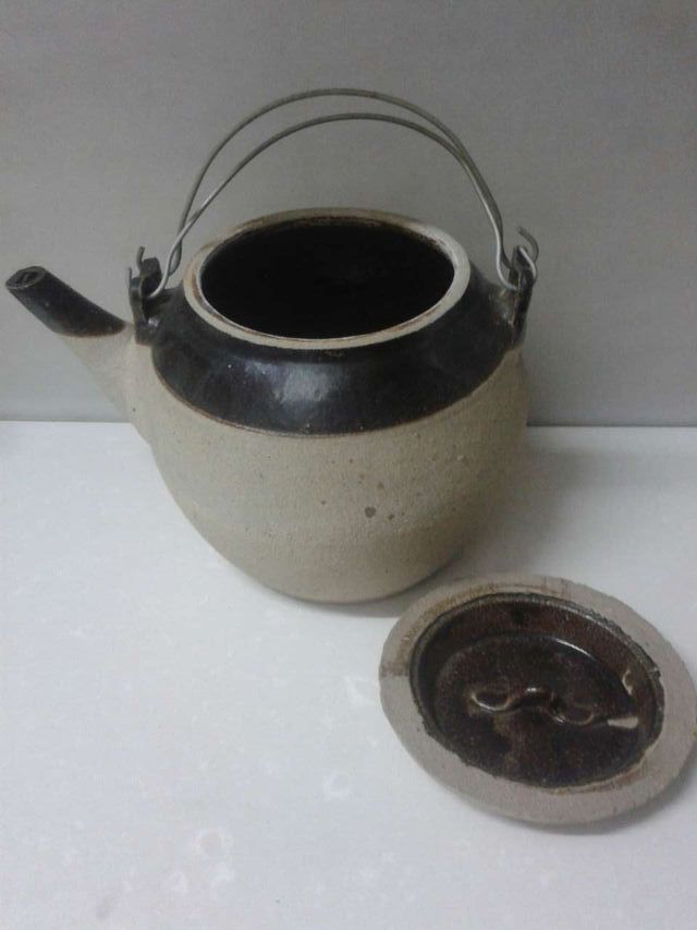 Tetera china de terracota
