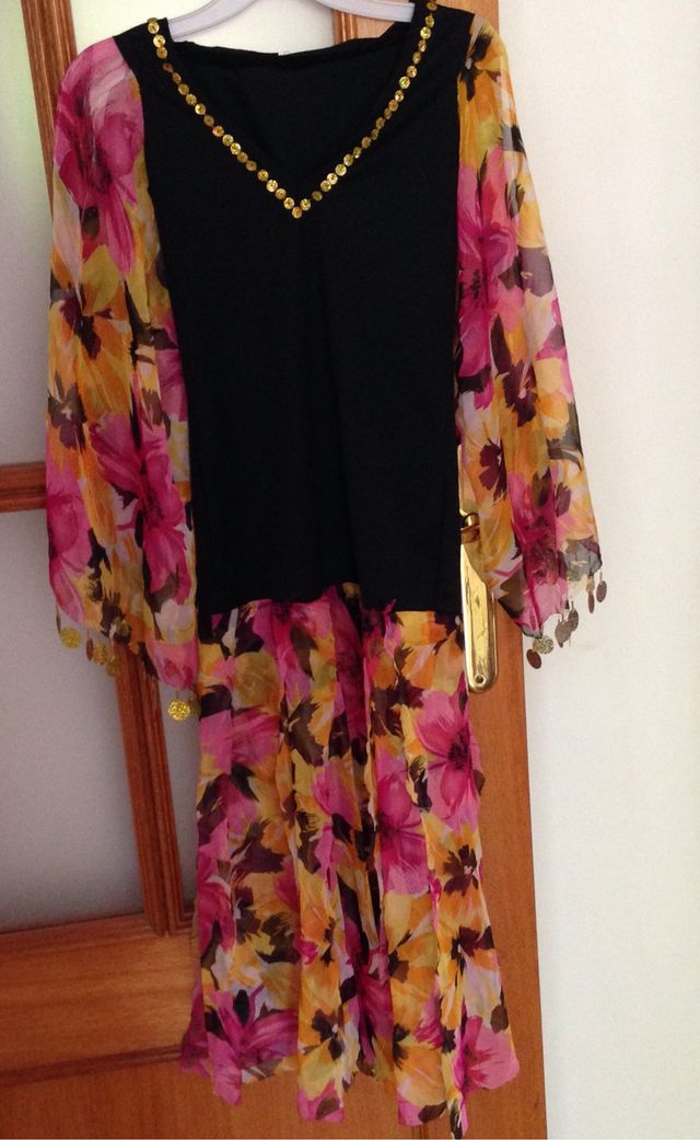 Vestido Baile Niña _ carnaval