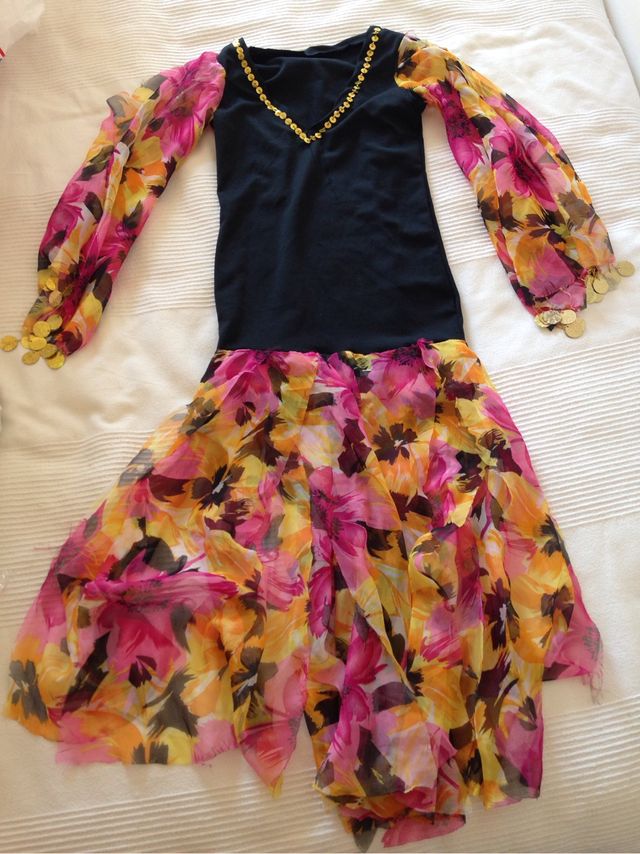 Vestido Baile Niña _ carnaval