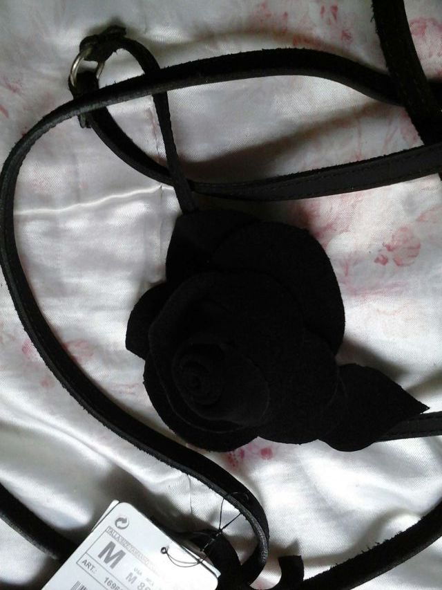 cinto negro .doble vuelta.