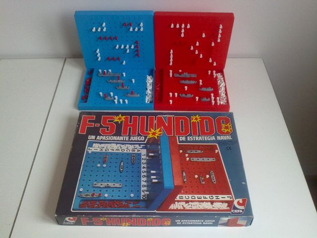 Juego Mesa Barcos F5 Hundido