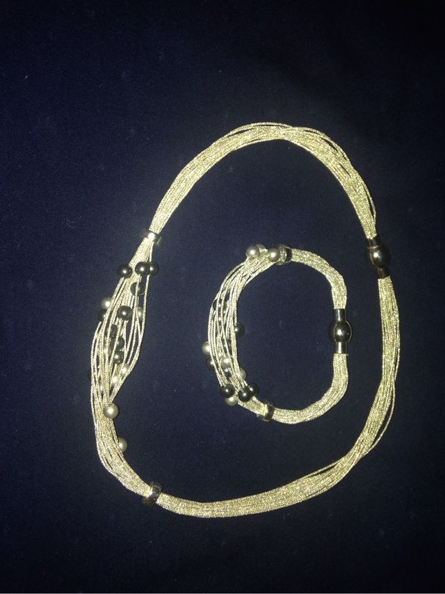 Conjunto De Pulsera Y Collar