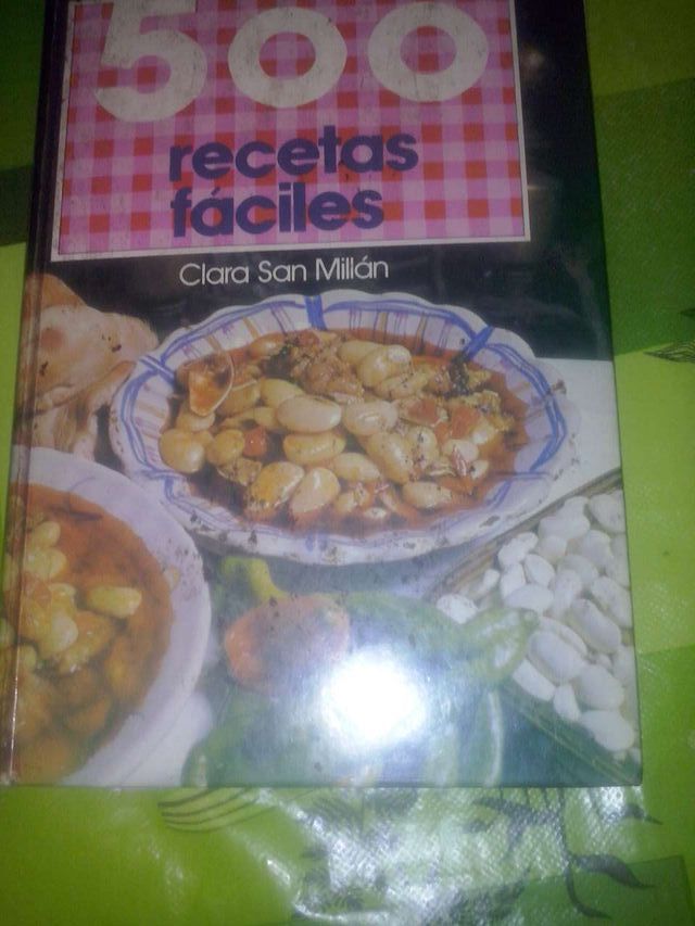 Libro de cocina 500 RECETAS FACILES