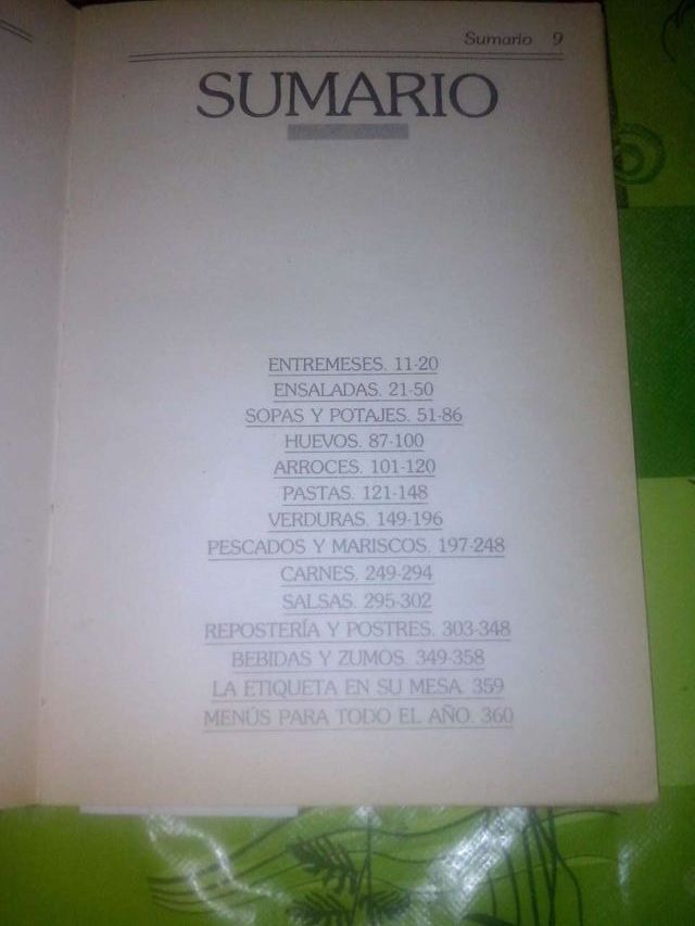 Libro de cocina 500 RECETAS FACILES