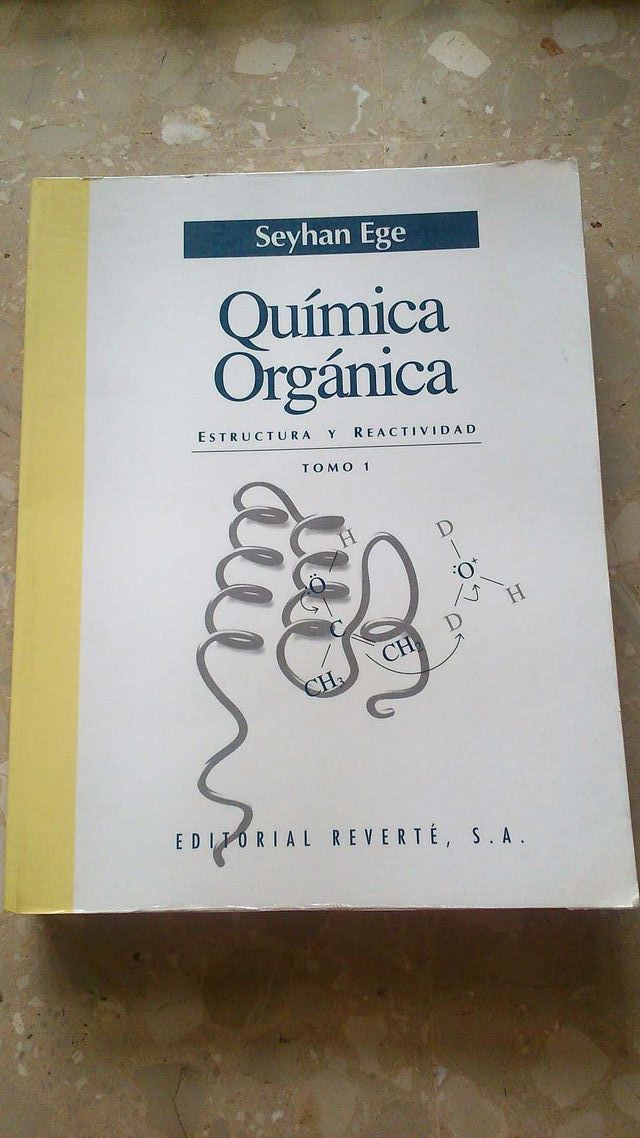 Libro de Química orgánica: Estructura y reactivida