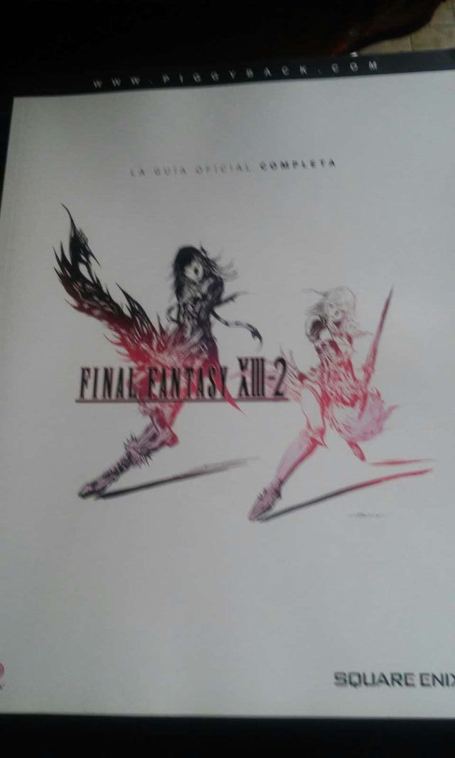 Guia oficial piggyback final fantasy XIII-2