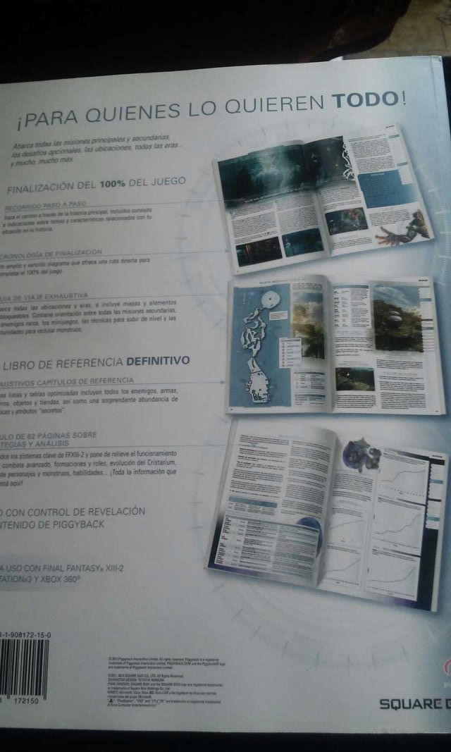 Guia oficial piggyback final fantasy XIII-2