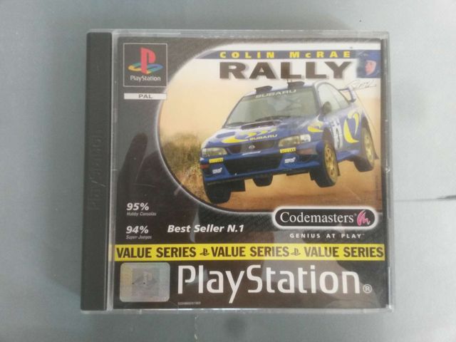 Colin mcrae rally, playstation.