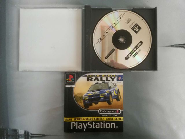Colin mcrae rally, playstation.