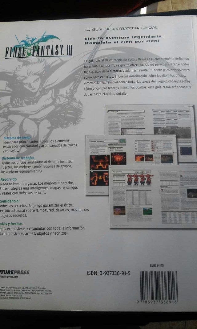 Guia oficial final fantasy III