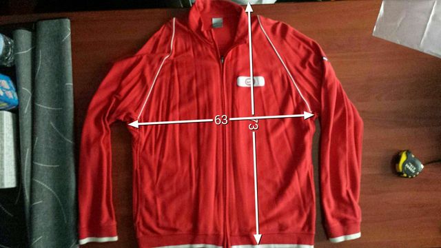 Chaqueta Nike XV roja XL
