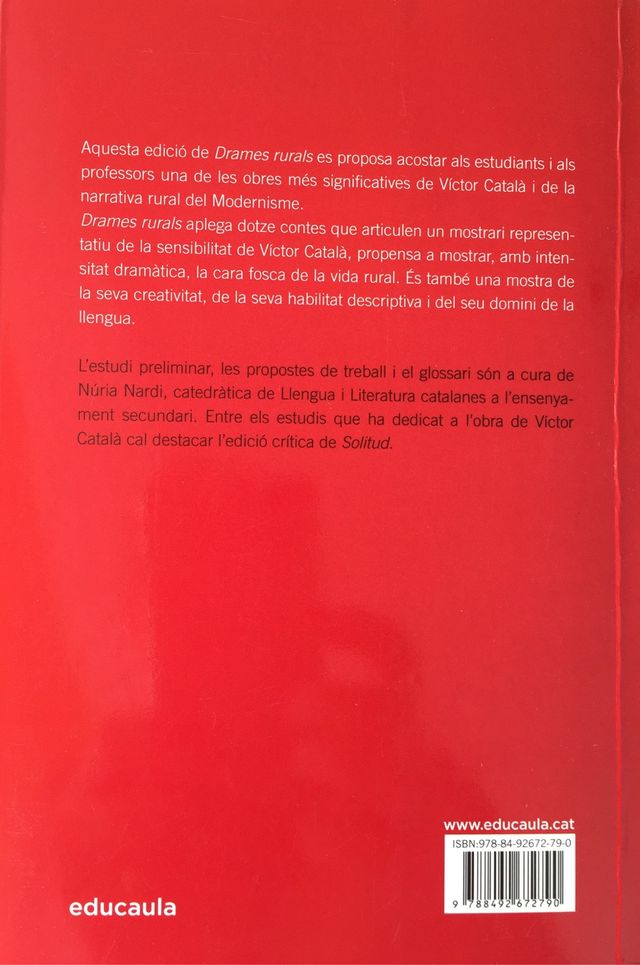 Drames rurals de Víctor Català