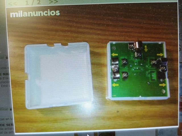 Caja distribuidorade la señal de Antena.