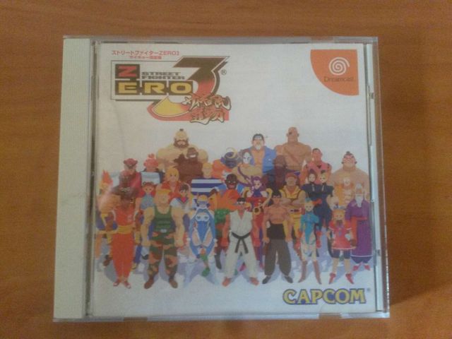Street fighter alpha 3,dreamcast