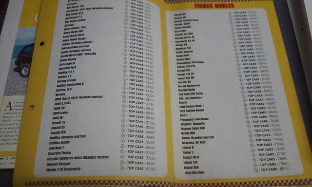 Top Cars, vendo o cambio