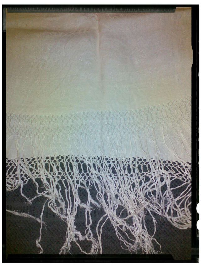 Toalla antigua adamascada