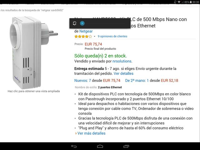 Extiende el acceso a Internet mediante enchufes