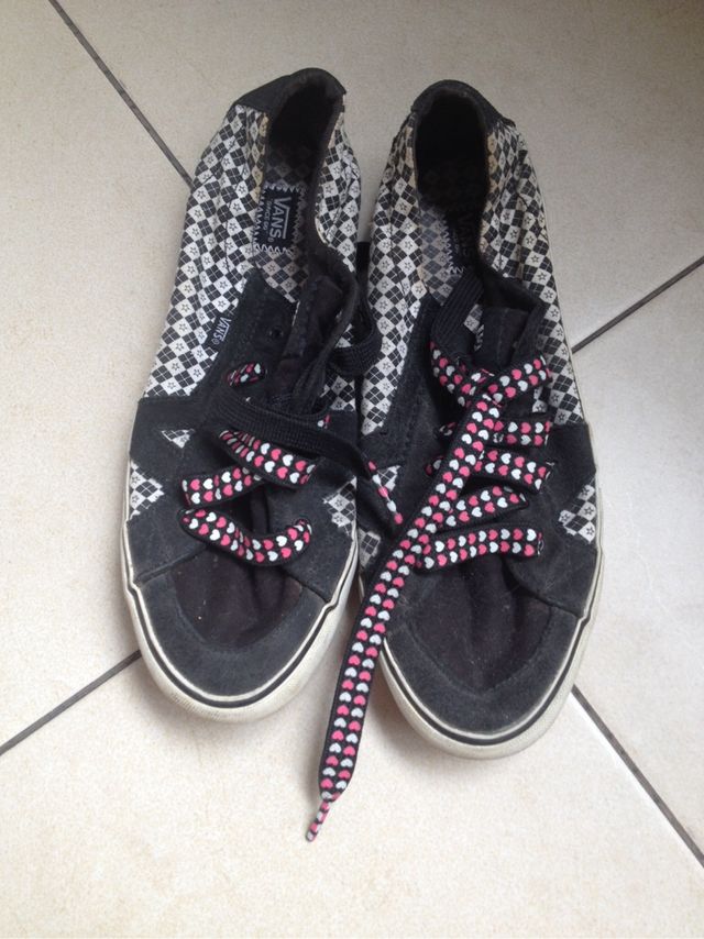 Vans estampado rombos