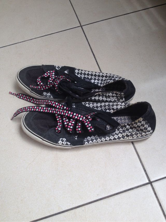 Vans estampado rombos