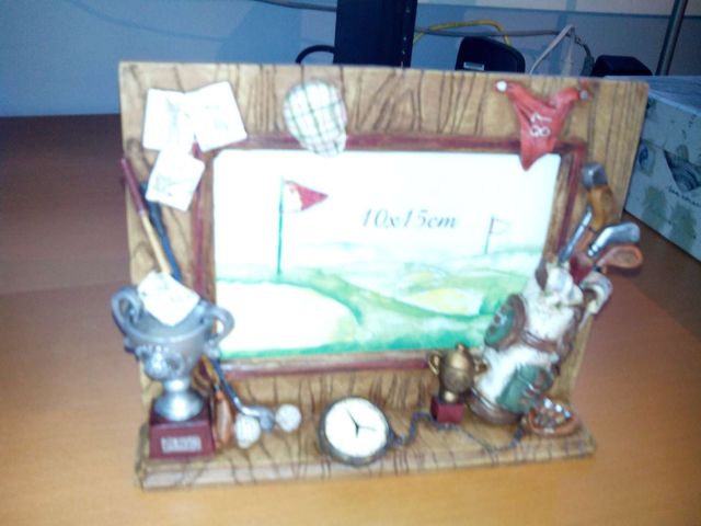 Marco foto con motivos de golf