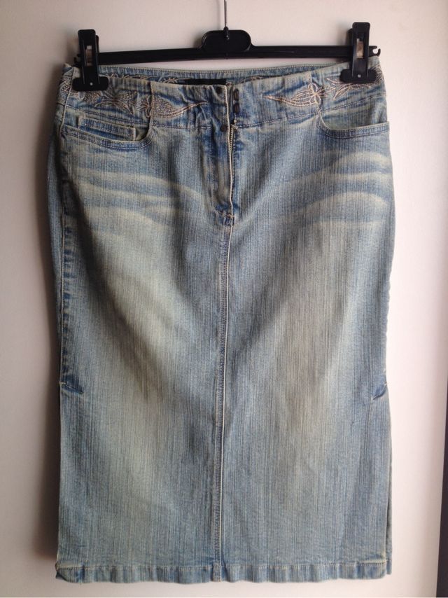 Falda vaquera años 00