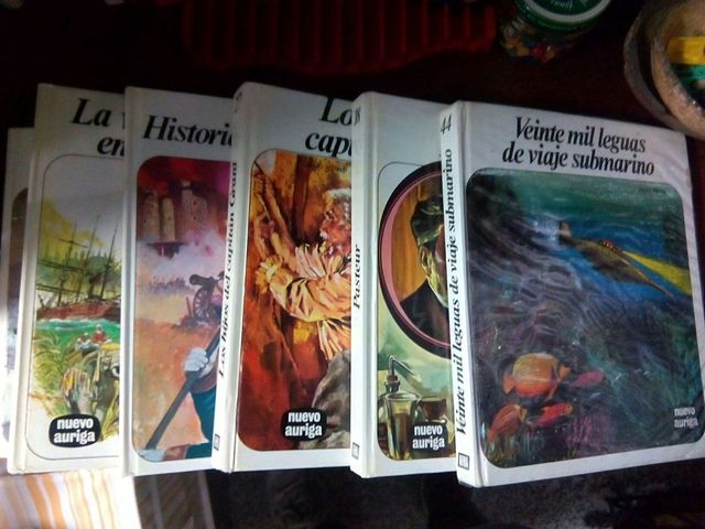 6 libros colección Nuevo Auriga.