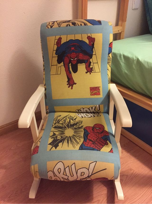 Mecedora Infantil Spiderman