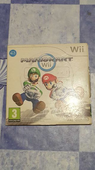 Wii mario kart de segunda mano en WALLAPOP
