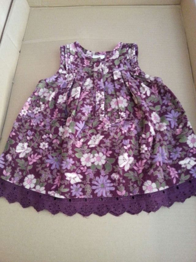 Vestido bebé talla 3-6 meses kiddy's class