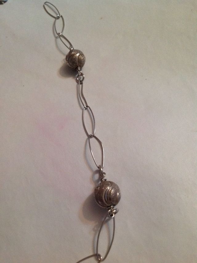 Collar De Murano Y Plata. Italiano