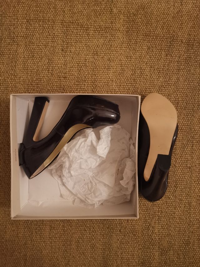 Zapatos Nuevos Tacon T. 39