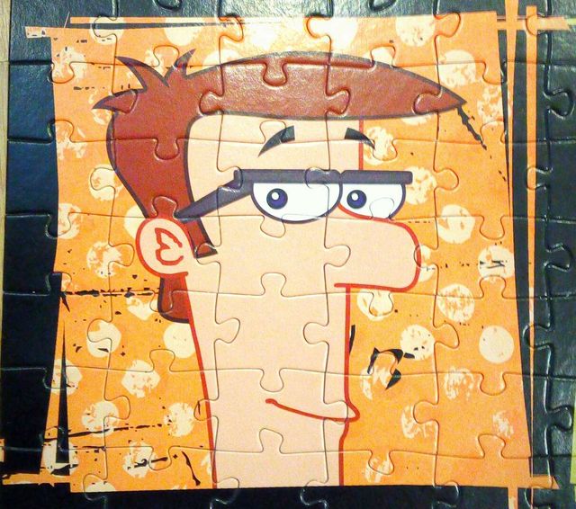 Puzzle gigante Phineas & Ferb de 136X48cm