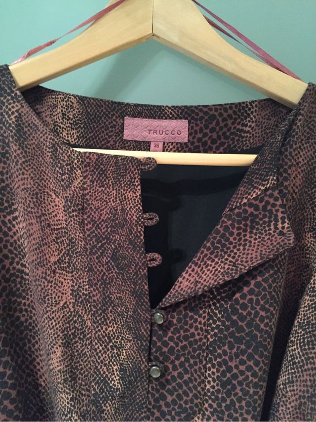 Vestido animal print Trucco