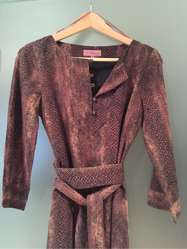 Vestido animal print Trucco