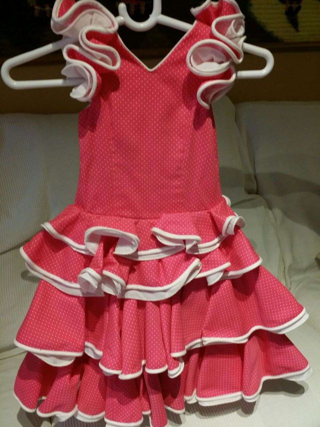 Vestido gitana 3/4 años