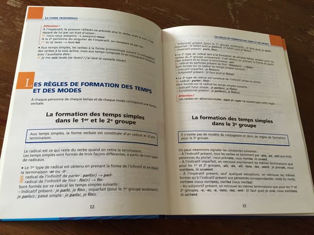 Conjugaciones y Gramática Francesa