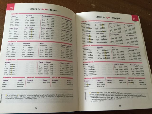 Conjugaciones y Gramática Francesa