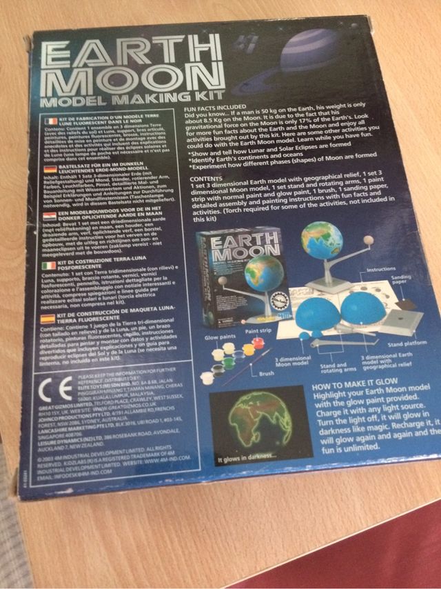 Eart Moon Juego De Pintar