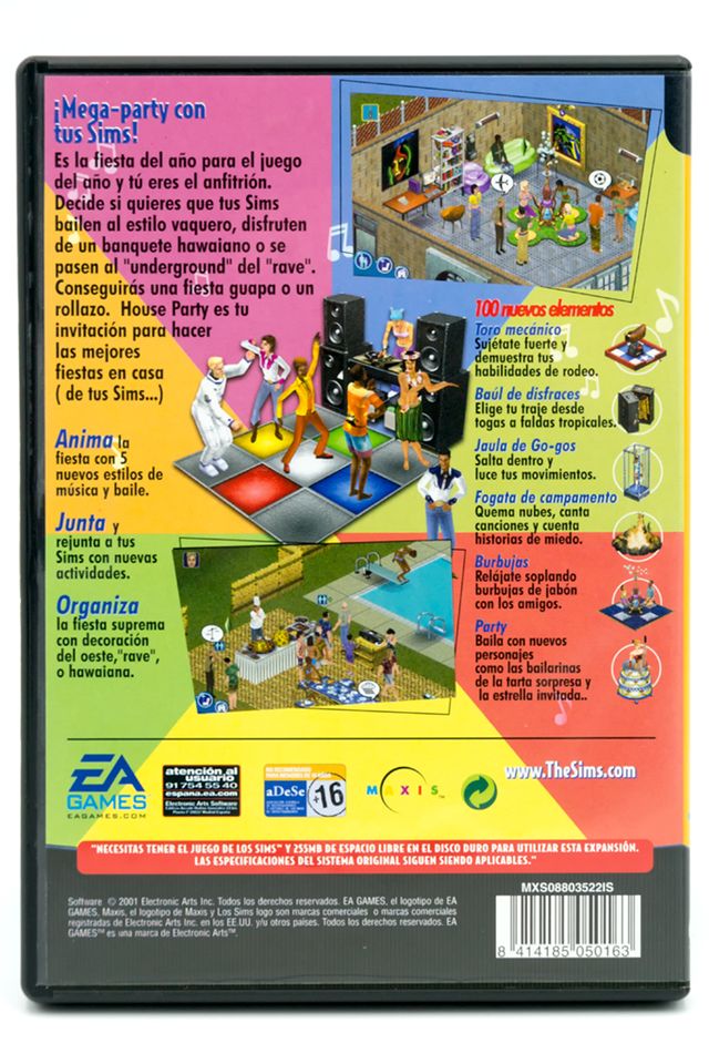 Juego Pc Expansión Sims 1 House Party De Segunda Mano Por 1 5 En Barcelona En Wallapop